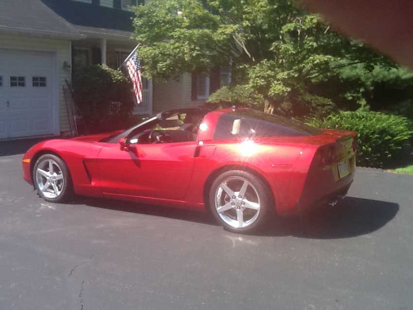 6th Gen Magnetic Red Metallic 2005 Chevrolet Corvette Sold