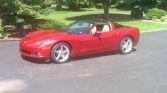 6th gen Magnetic Red Metallic 2005 Chevrolet Corvette For Sale