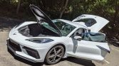 8th gen white 2020 Chevrolet Corvette Stingray Z51 For Sale