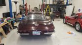 1st gen black cherry 1962 Chevrolet Corvette restomod For Sale