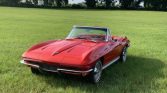 2nd gen Riverside Red 1964 Chevrolet Corvette convertible For Sale