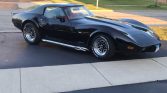 3rd gen Jet black 1977 Chevrolet Corvette 350 For Sale
