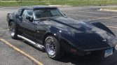 3rd gen Jet black 1977 Chevrolet Corvette 350 For Sale