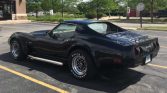 3rd gen Jet black 1977 Chevrolet Corvette 350 For Sale