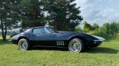 3rd gen black 1968 Chevrolet Corvette 427 big block For Sale
