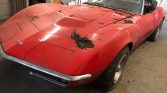 3rd gen red 1969 Chevrolet Corvette convertible For Sale