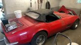 3rd gen red 1969 Chevrolet Corvette convertible For Sale
