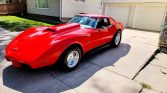 3rd gen red 1976 Chevrolet Corvette 383 stroker For Sale