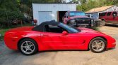 5th gen red 2004 Chevrolet Corvette convertible For Sale