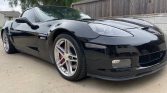 6th gen black 2007 Chevrolet Corvette Z06 6spd manual For Sale