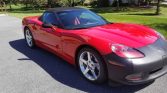 6th gen red 2005 Chevrolet Corvette convertible For Sale