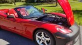 6th gen red 2005 Chevrolet Corvette convertible For Sale