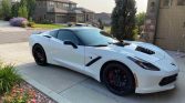7th gen Arctic White 2016 Chevrolet Corvette Stingray For Sale