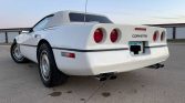 4th gen white 1986 Chevrolet Corvette convertible For Sale
