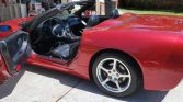 5th gen Burgundy 2004 Chevrolet Corvette convertible For Sale