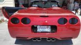 5th gen Burgundy 2004 Chevrolet Corvette convertible For Sale