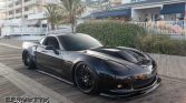 6th gen black 2007 Chevrolet Corvette Z06 low miles For Sale