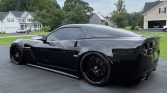 6th gen black 2007 Chevrolet Corvette Z06 low miles For Sale