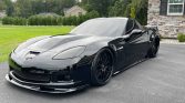 6th gen black 2007 Chevrolet Corvette Z06 low miles For Sale