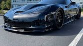 6th gen black 2007 Chevrolet Corvette Z06 low miles For Sale