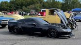 6th gen black 2007 Chevrolet Corvette Z06 low miles For Sale