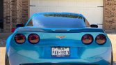 6th gen blue 2008 Chevrolet Corvette Z06 twin turbo 750 HP For Sale