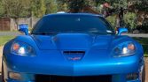 6th gen blue 2008 Chevrolet Corvette Z06 twin turbo 750 HP For Sale