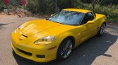 6th gen yellow 2007 Chevrolet Corvette Z06 2LT For Sale