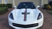 7th gen white 2016 Chevrolet Corvette Stingray Z51 convertible For Sale