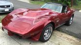 3rd gen Burgundy 1976 Chevrolet Corvette Stingray For Sale