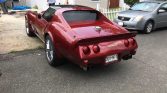 3rd gen Burgundy 1976 Chevrolet Corvette Stingray For Sale