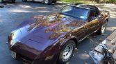 3rd generation Claret 1980 Chevrolet Corvette For Sale