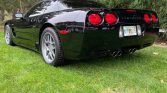 5th gen black 2001 Chevrolet Corvette z06 manual For Sale
