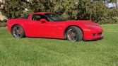 6th gen red 2006 Chevrolet Corvette Z06 manual For Sale