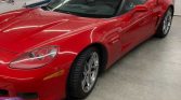 6th gen red 2006 Chevrolet Corvette Z06 manual For Sale