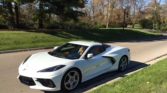 8th gen Arctic White 2021 Chevrolet Corvette convertible For Sale