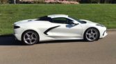 8th gen Arctic White 2021 Chevrolet Corvette convertible For Sale