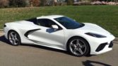 8th gen Arctic White 2021 Chevrolet Corvette convertible For Sale