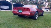 4th gen red 1987 Chevrolet Corvette convertible automatic For Sale