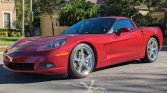 6th gen red 2008 Chevrolet Corvette 6spd manual For Sale