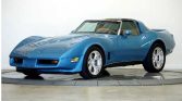 3rd gen blue 1980 Chevrolet Corvette automatic For Sale
