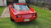 3rd gen red 1980 Chevrolet Corvette automatic For Sale