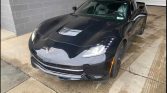 7th gen black 2014 Chevrolet Corvette manual low miles For Sale