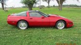 4th generation red 1993 Chevrolet Corvette For Sale