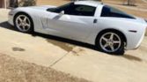 6th gen white 2005 Chevrolet Corvette automatic For Sale