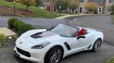 7th gen Arctic White 2016 Chevrolet Corvette Z06 convertible For Sale