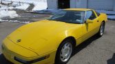 4th gen yellow 1993 Chevrolet Corvette low miles For Sale