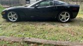 6th gen black 2007 Chevrolet Corvette 6spd manual For Sale