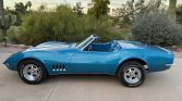 3rd gen Lemans Blue 1969 Chevrolet Corvette Stingray convertible For Sale