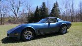 3rd gen light blue 1980 Chevrolet Corvette For Sale